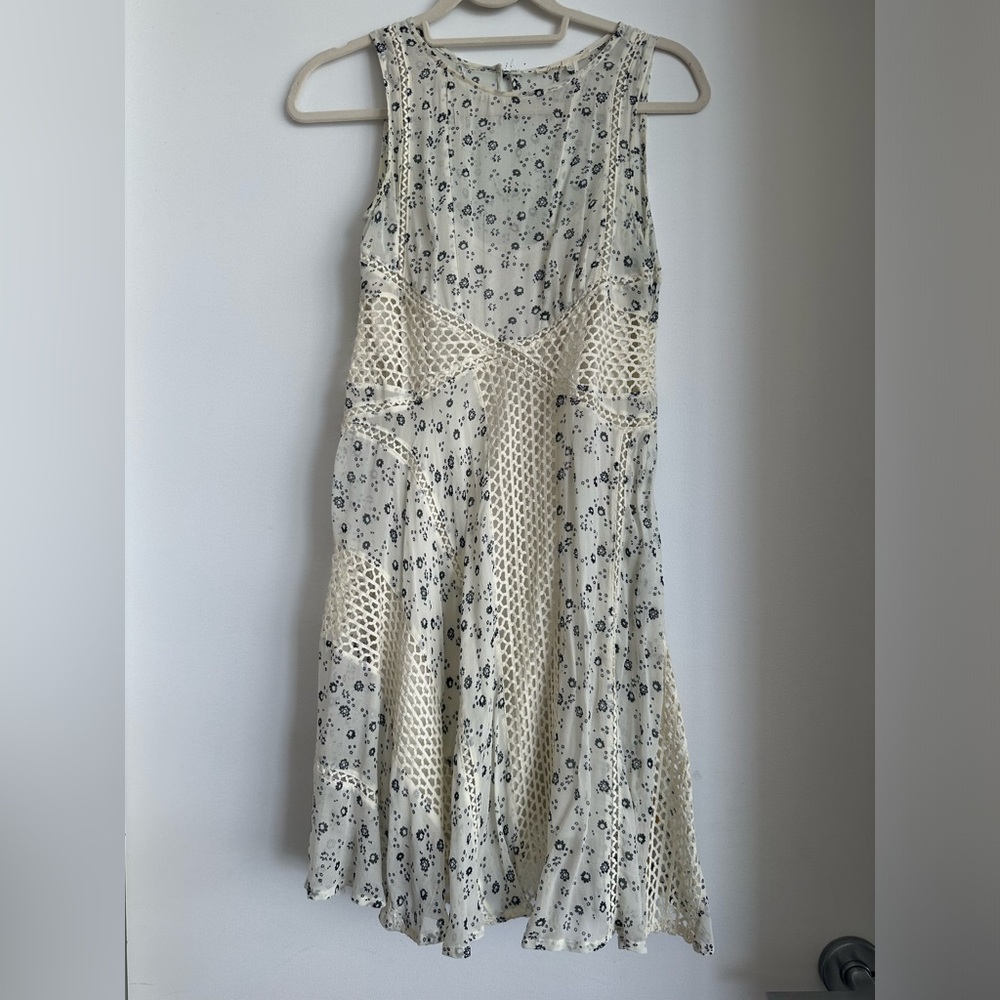 Anthropologie floral dress